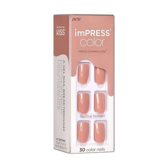 KISS imPRESS COLOR PRESS On MANICURE 30 NAILS / 010 Sandbox 83749 - Picture 5 of 9
